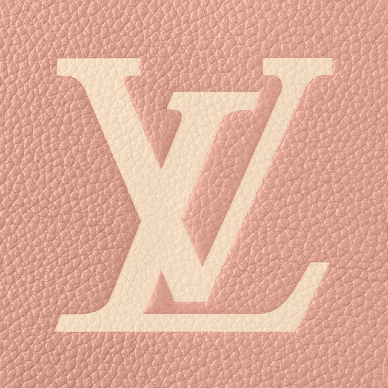 Túi Louis Vuitton Bagatelle Nữ Hồng Kem
